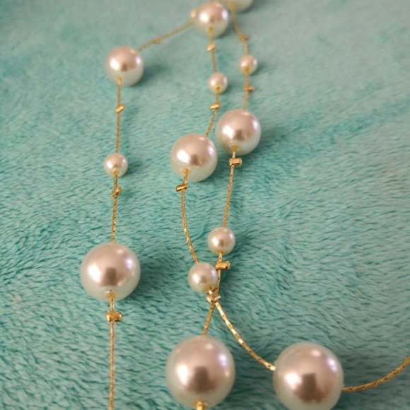 New .Italy.Necklase. Perls. - Picture 2 of 4